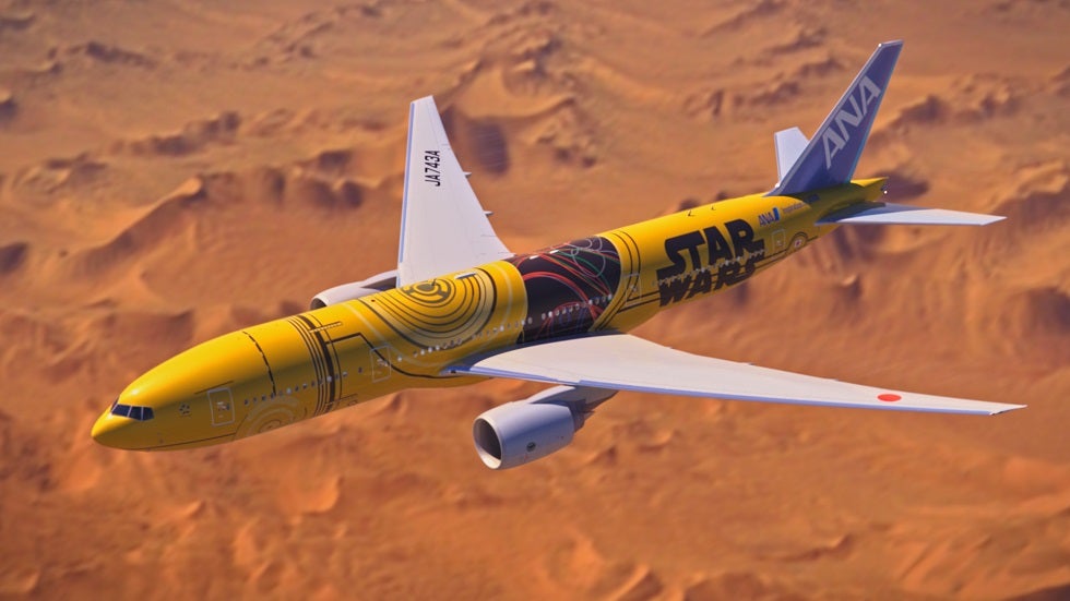 ANA Soon to Launch Star Wars C-3PO Boeing 777