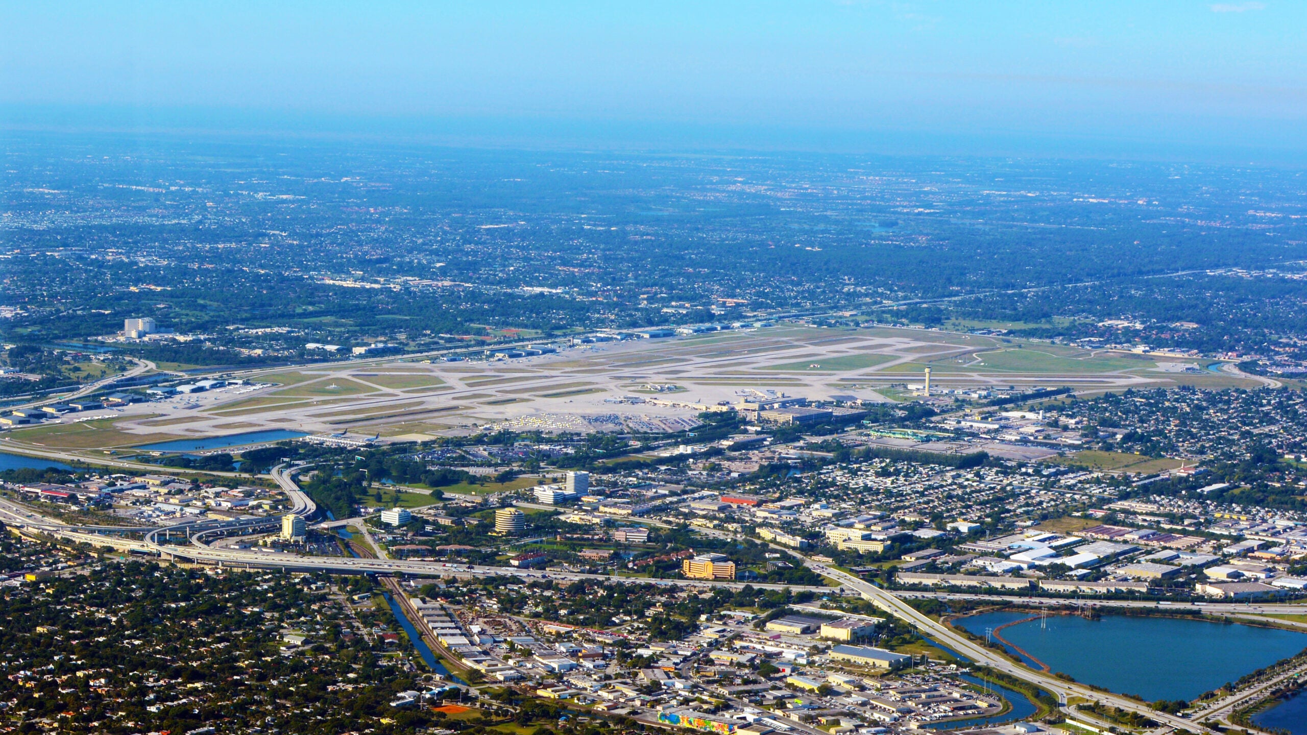 Palm Beach International Airport.