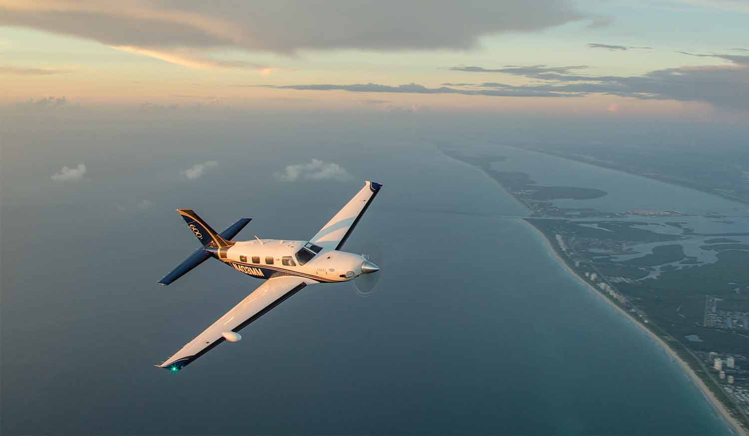 Aircraft in flight
