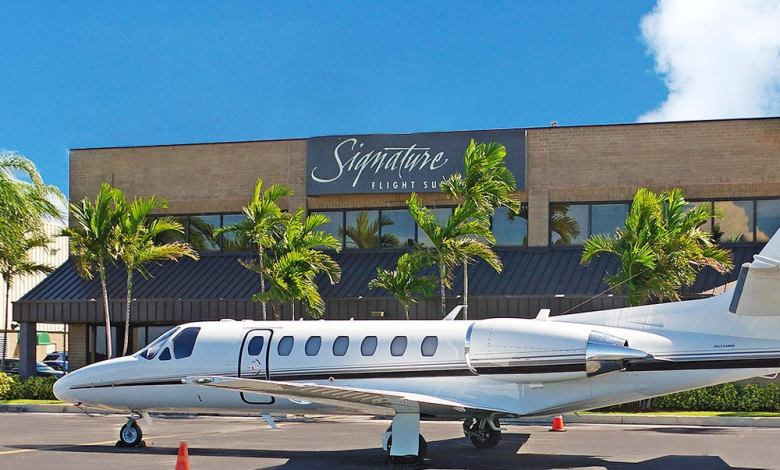 Signature Aviation operates more than 200 FBOs globally. [Credit: Signature Aviation]