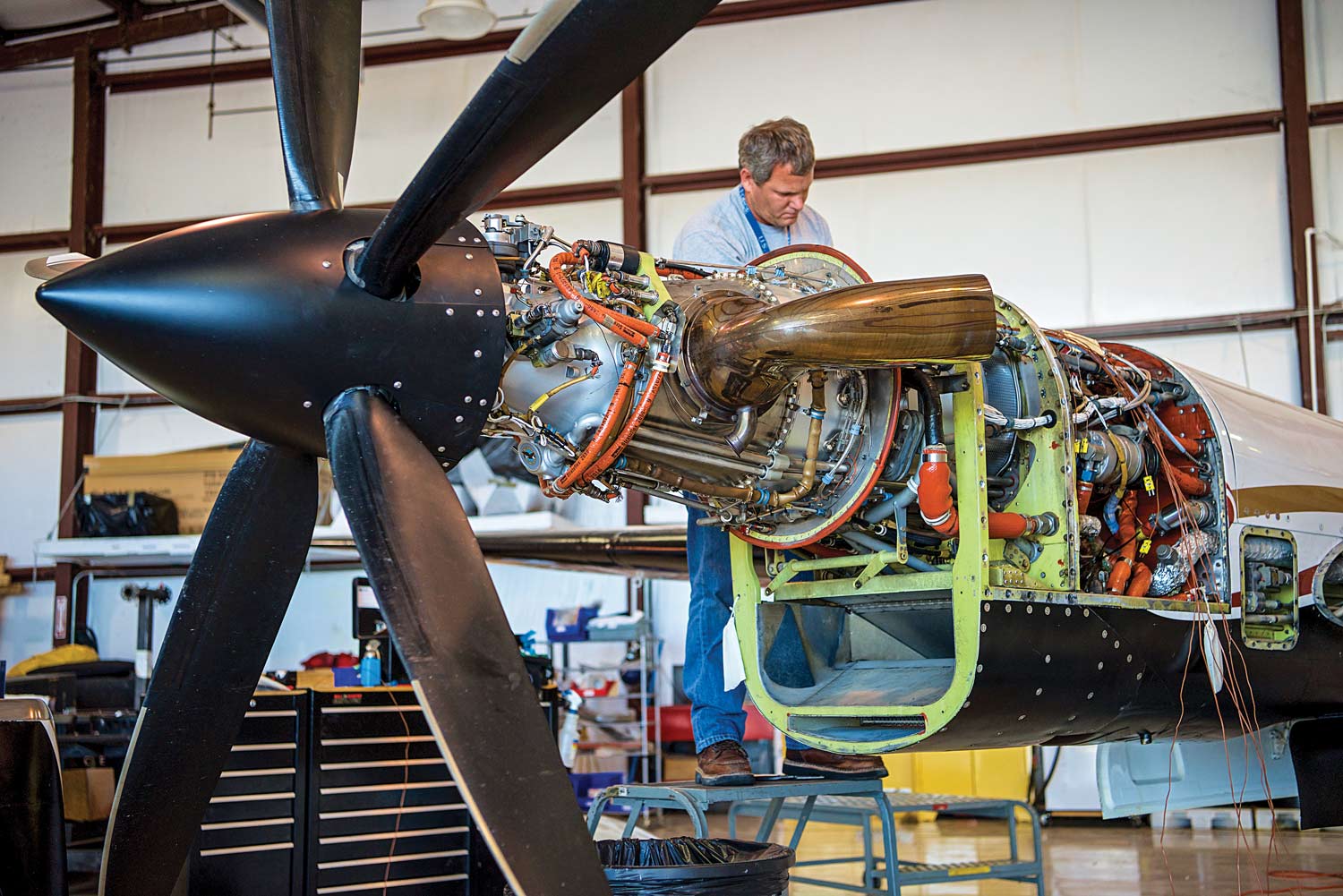 Beechcraft King Air 350 Blackhawk engine upgrade