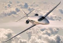 A NetJets-operated Cessna Citation Latitude crashed on a road short of the airport in Laredo, Texas. [Credit: NetJets]