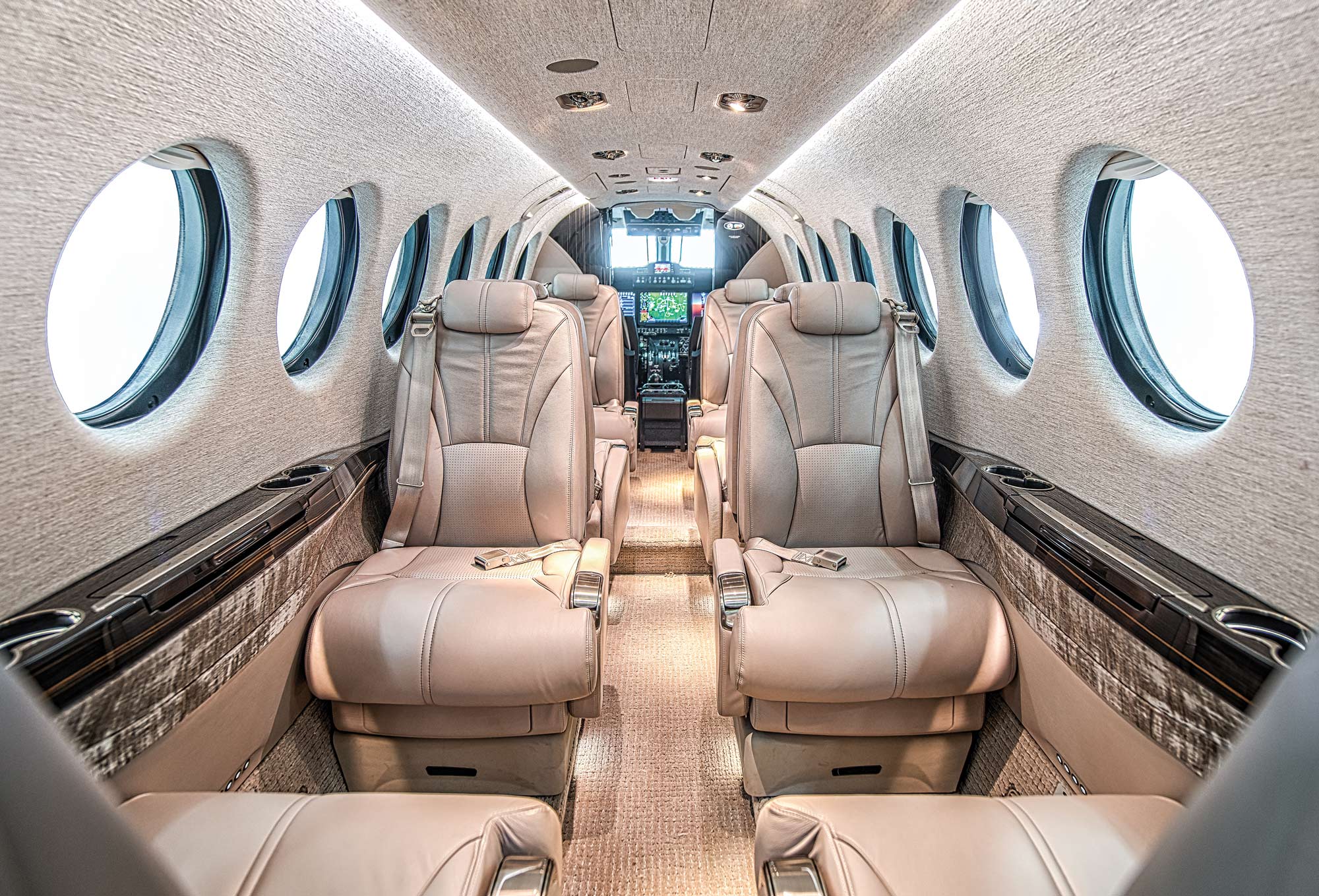 King Air 360 seats