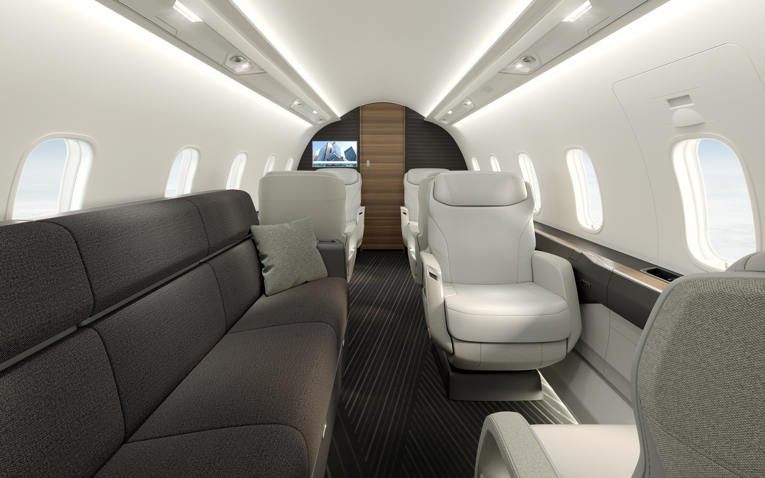 interior of the Challenger 3500