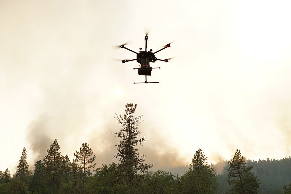 Drones Take Their Place on the Cutting Edge of Wildfire Fighting