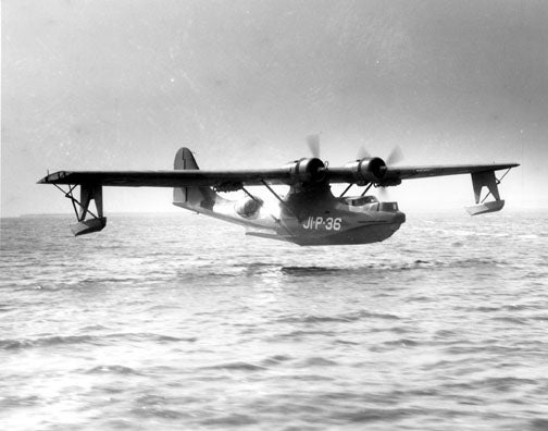PBY-5 Landing