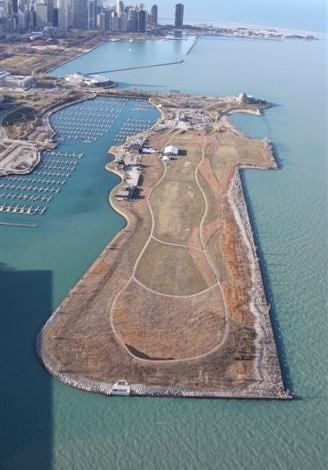 Northerly Island Park replaced the space where Meigs Field had been in operation since 1947 [Photo: Lee Hogan]