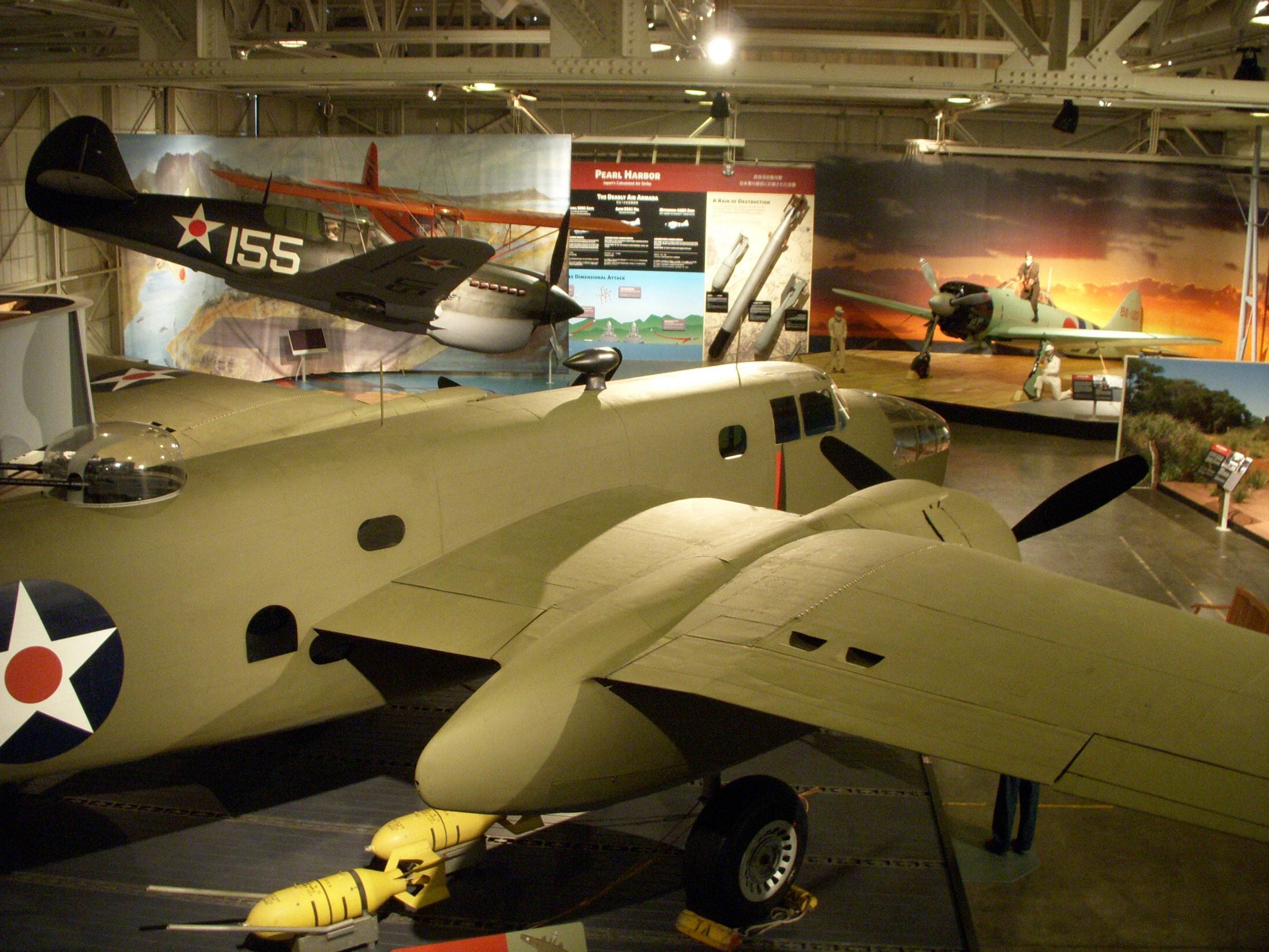 A look at Hangar 79 at the Pearl Harbor Museum.