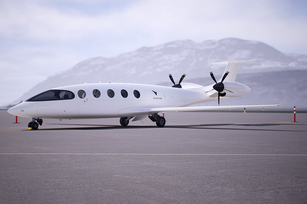eviation alice electric commuter airplane
