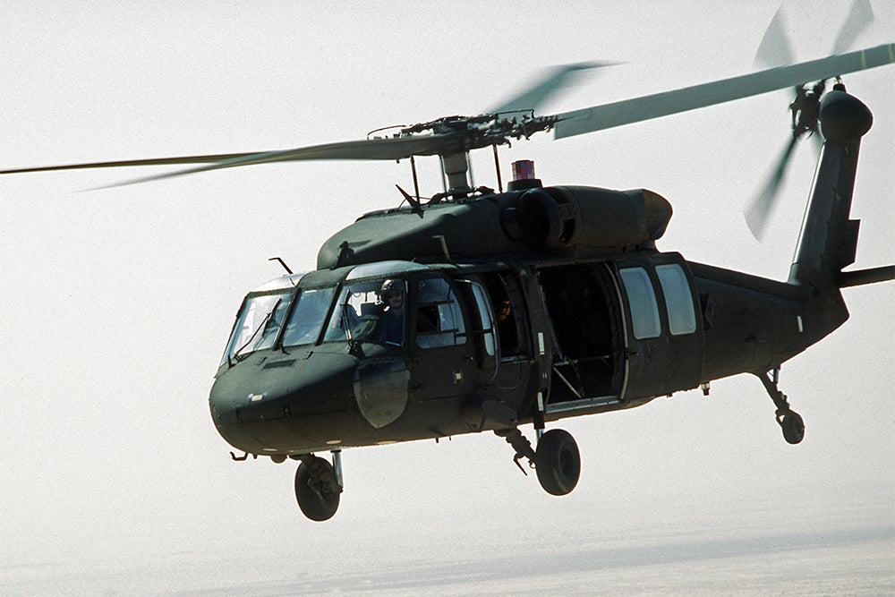 Black Hawk helicopter