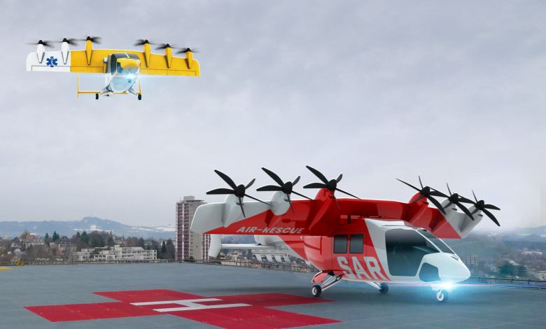 dufour aerospace medevac hybrid evtol