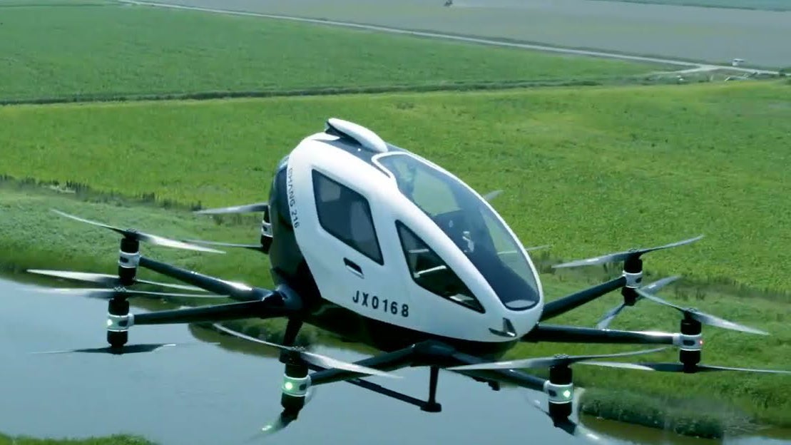 EHang 216 eVTOL