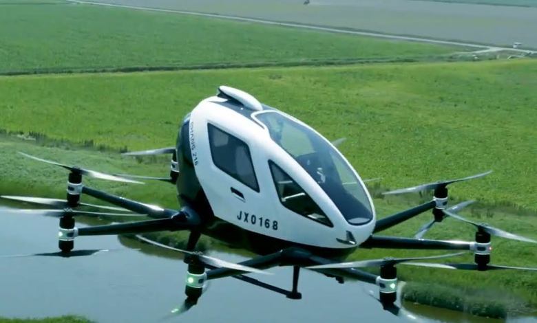 EHang 216 eVTOL