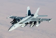 F-18 aircraft