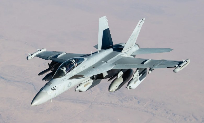 F-18 aircraft