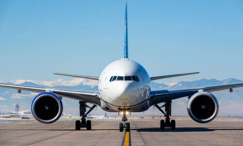Airliner on Runway
