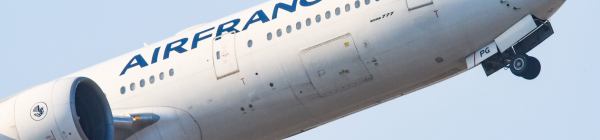 Air France Boeing 777 taking off