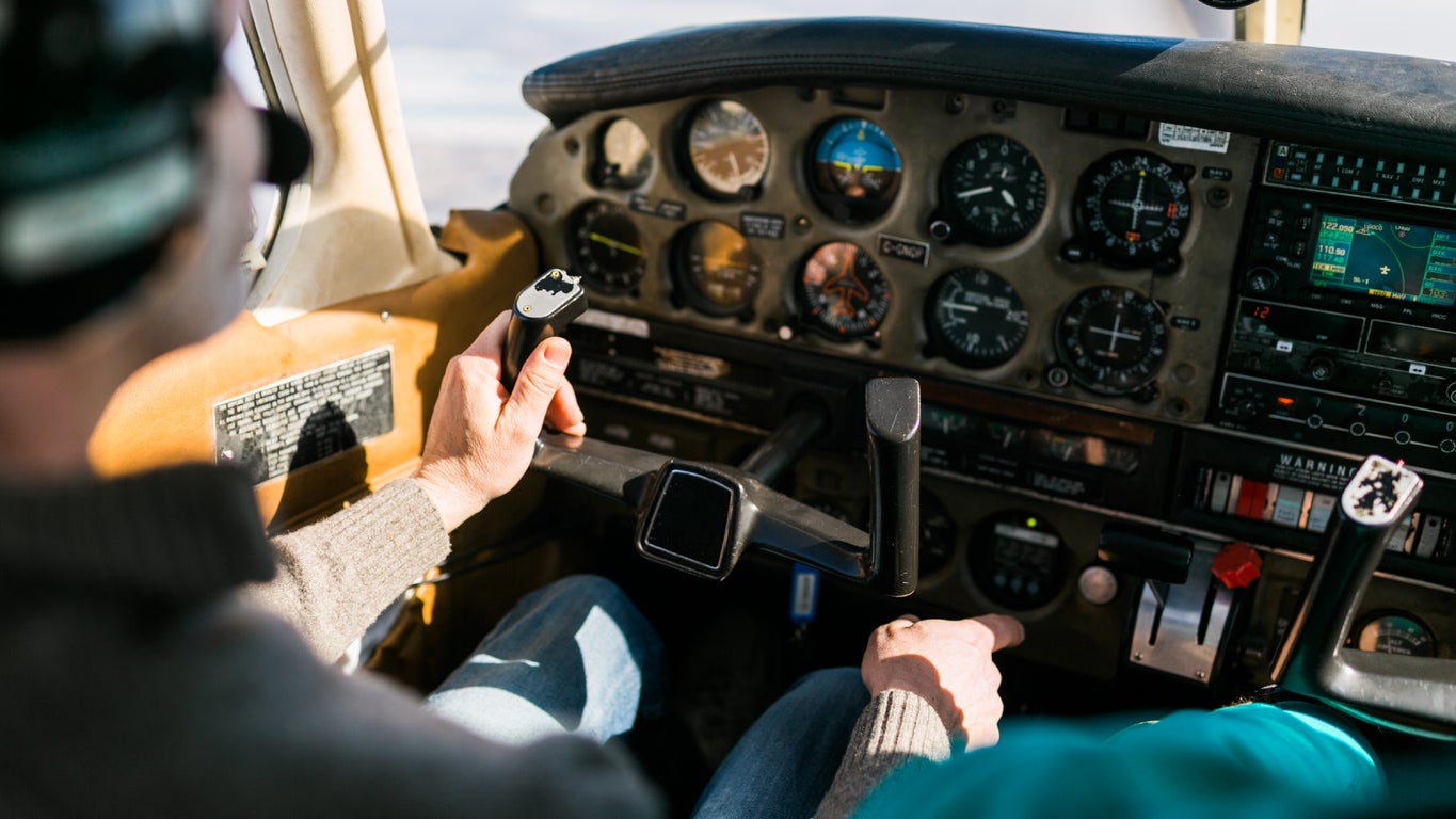 Flight school in Texas