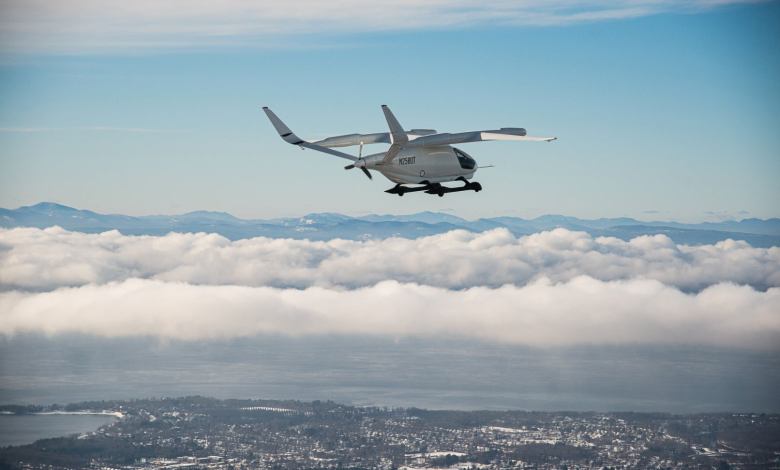 Beta Technologies Alia eVTOL in Flight