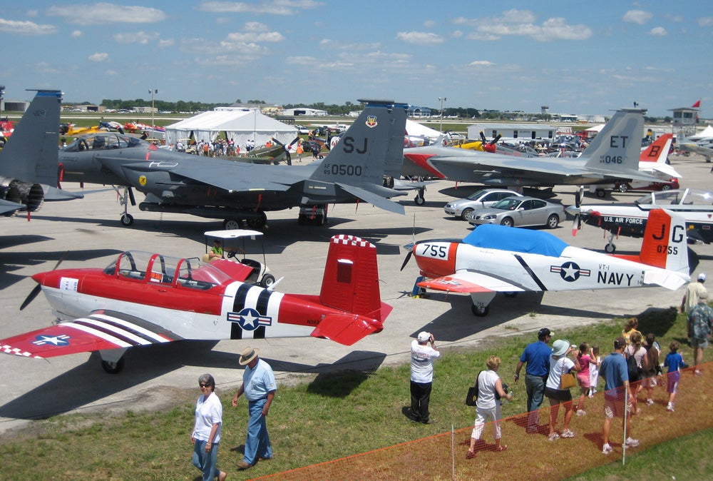 Sun 'n Fun Aircraft on Static Display