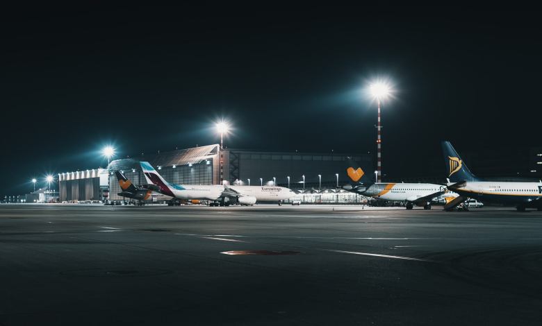 Flying at night