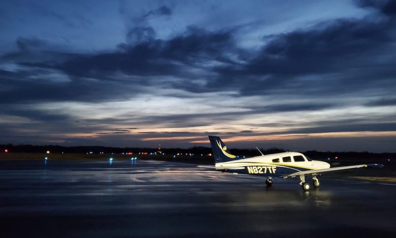 Plane on tarmac