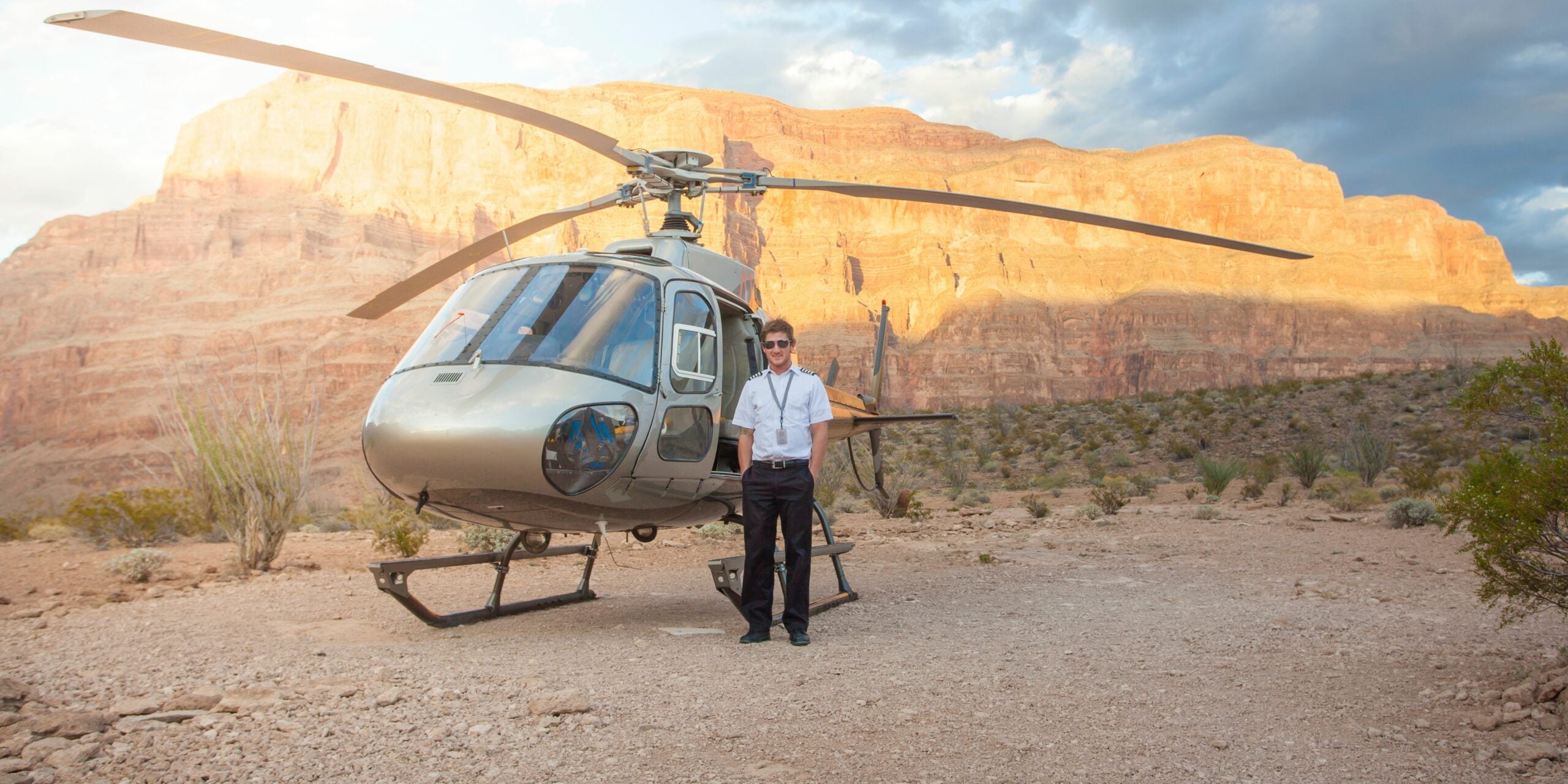 Commercial helicopter pilot