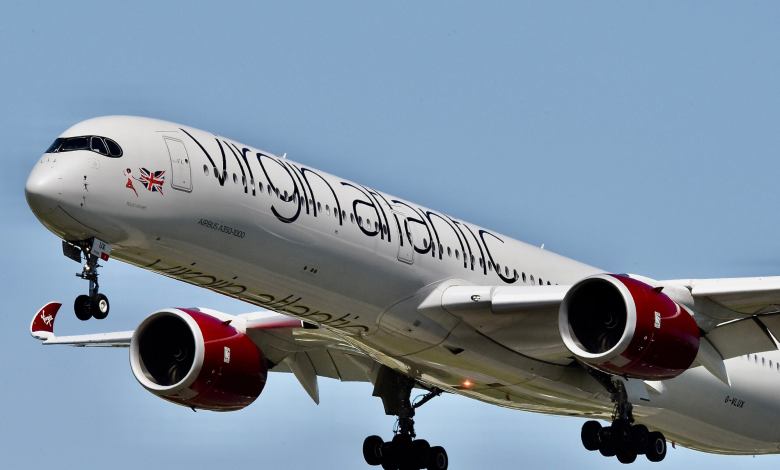 A Virgin Atlantic Airbus A350-1000