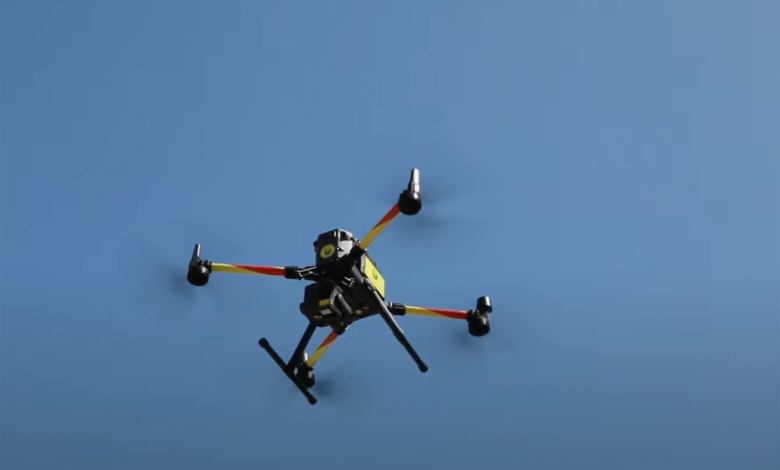 Dubai UAE Civil Defense Drone