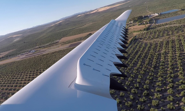 Wing of Lilium's Phoenix 2 demonstrator