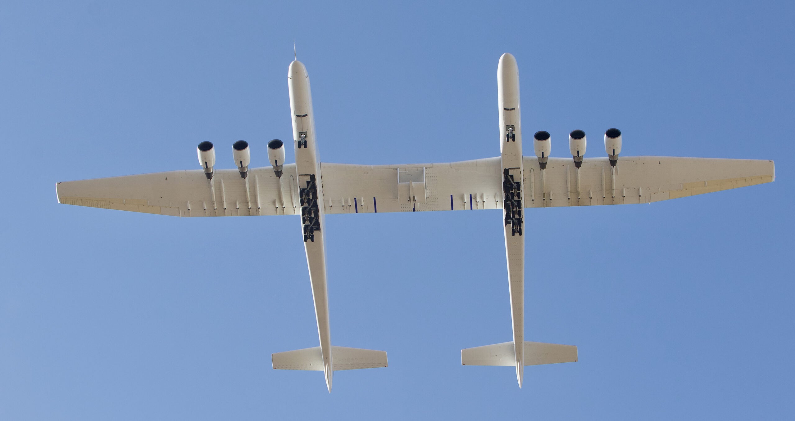 Stratolaunch Roc Flying Overhead