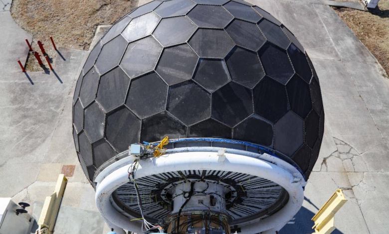 GE Aviation Engine Testing Stand