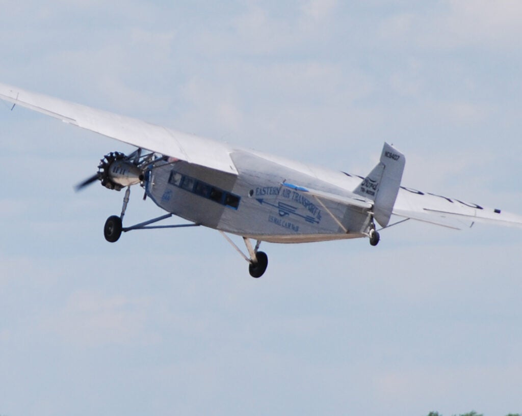Ford Tri-Motor in Flight