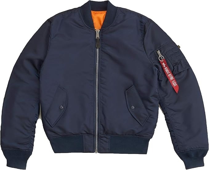 Alpha Industries MA-1 Slim Fit Bomber Flight Jacket [Courtesy: Amazon]
