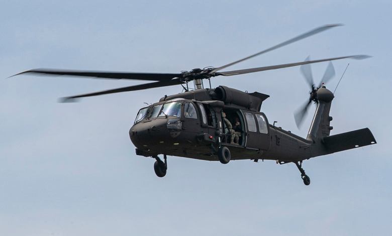 U.S. Army UH-60M Black Hawk in flight