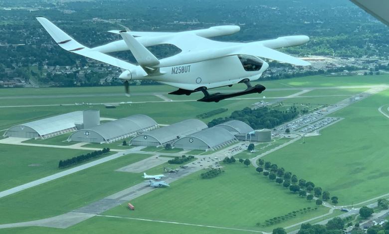 Beta Technologies Alia in Flight