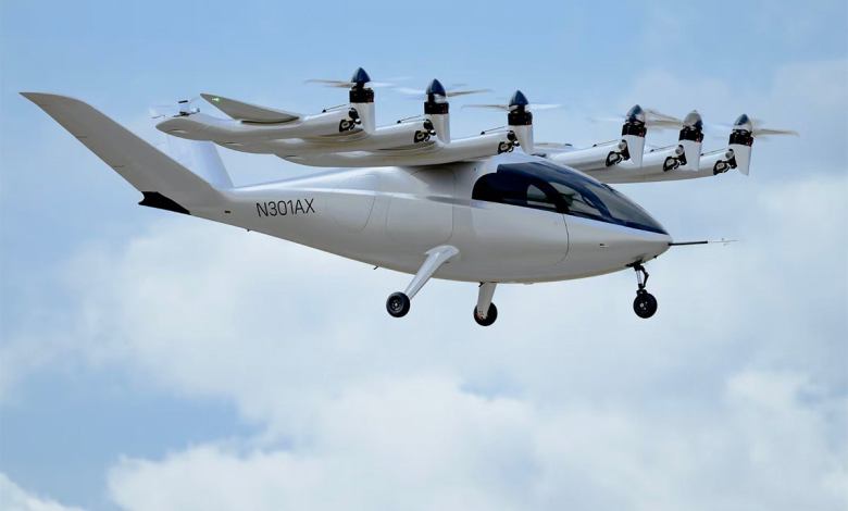 Archer Aviation's Maker eVTOL demonstrator in flight