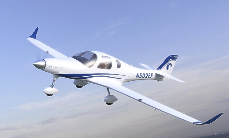 Bye Aerospace eFlyer 2 in flight