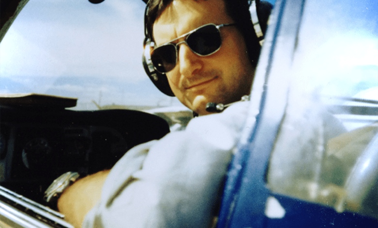 Tom Young in a T-34