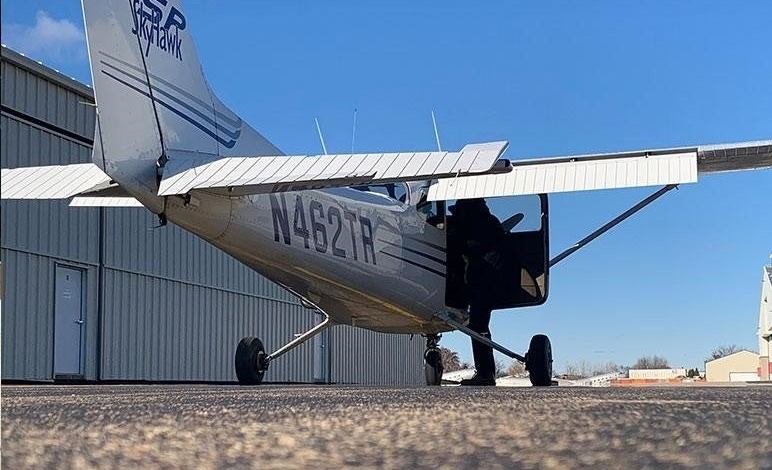 Plane on tarmac