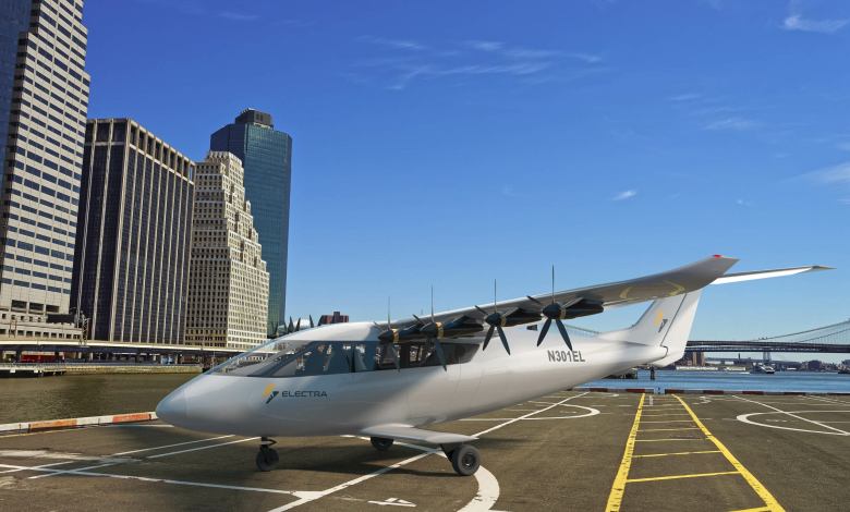 An artist rendering of Electra's eSTOL