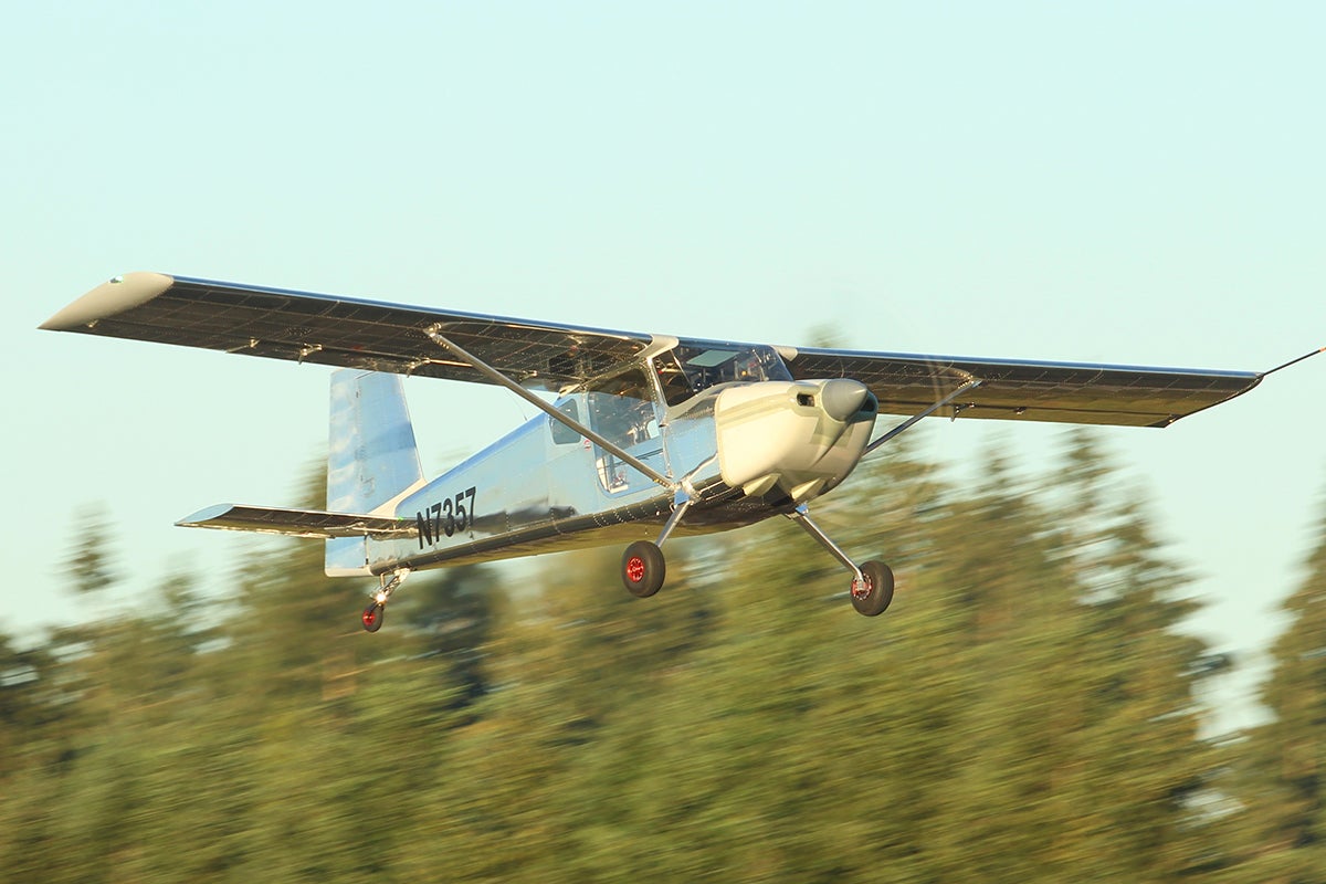 Van's Aircraft RV-15 high wing taking off