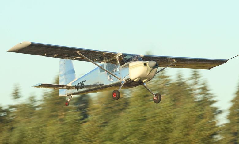 Van's Aircraft RV-15 high wing taking off