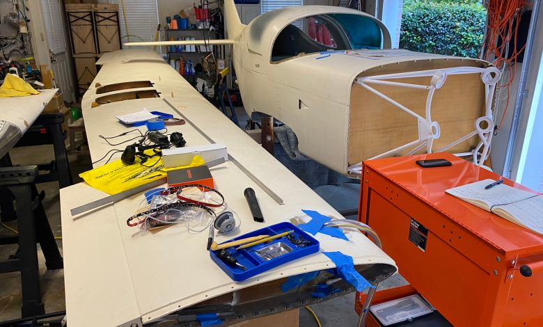 Glasair kit. With an experimental, the owner can perform all maintenance.