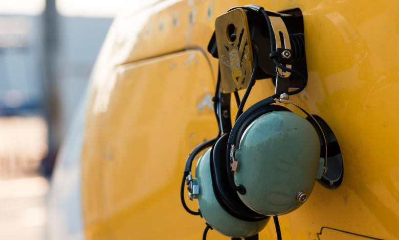 In ear aviation headset