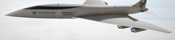 Artist rendering of Boom Supersonic Military Variant