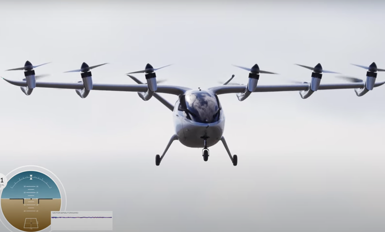 Archer Aviation eVTOL flight test
