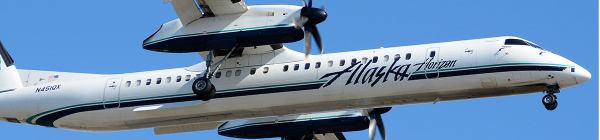 A Horizon Air Bombardier Q400 [Shutterstock]
