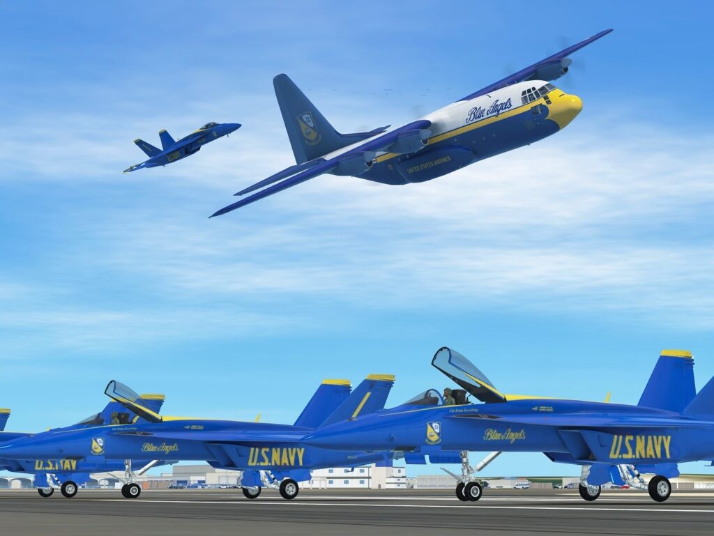 Infinite Flight action shot