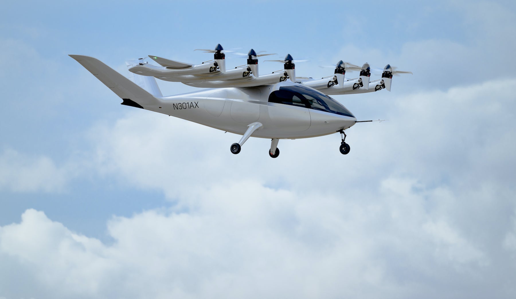 archer aviation maker prototype hovering